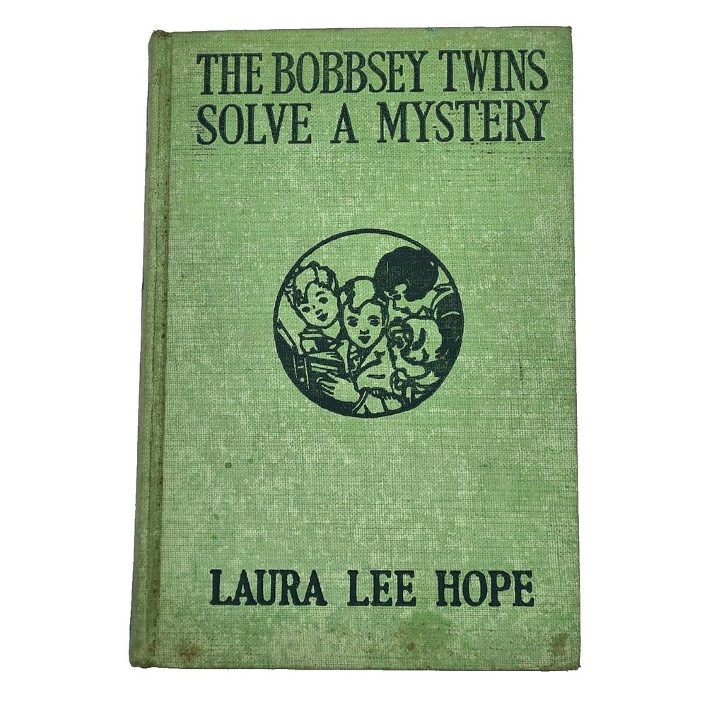 Vintage 1934 The Bobbsey Twins Solve A Mystery Hardcover Book Laura Lee Hope